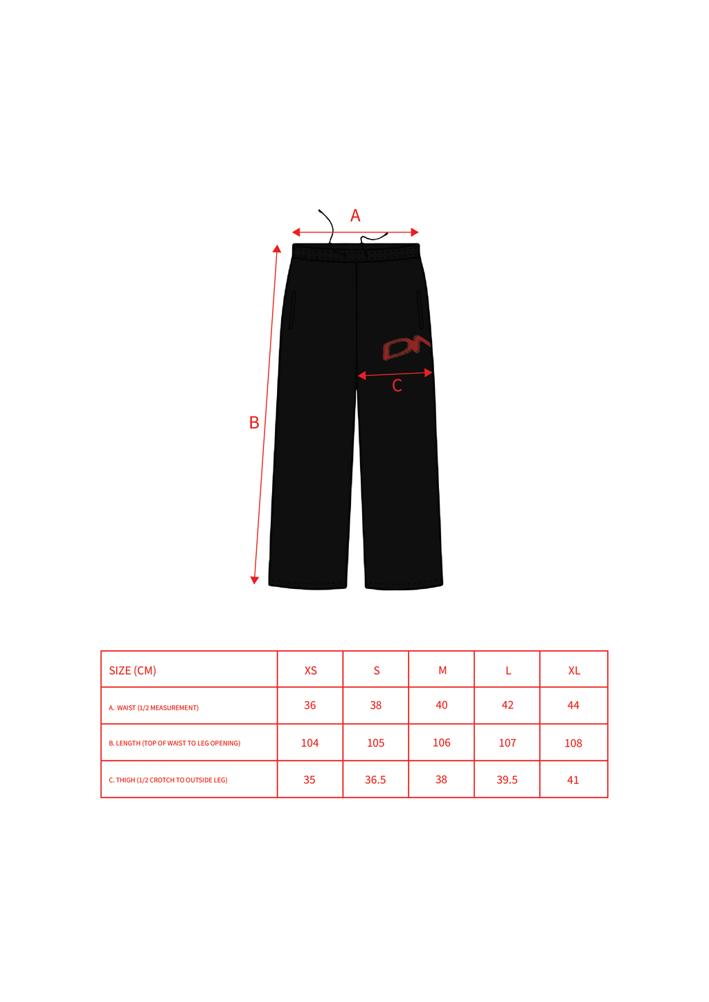 OG SWEATPANT BLACK