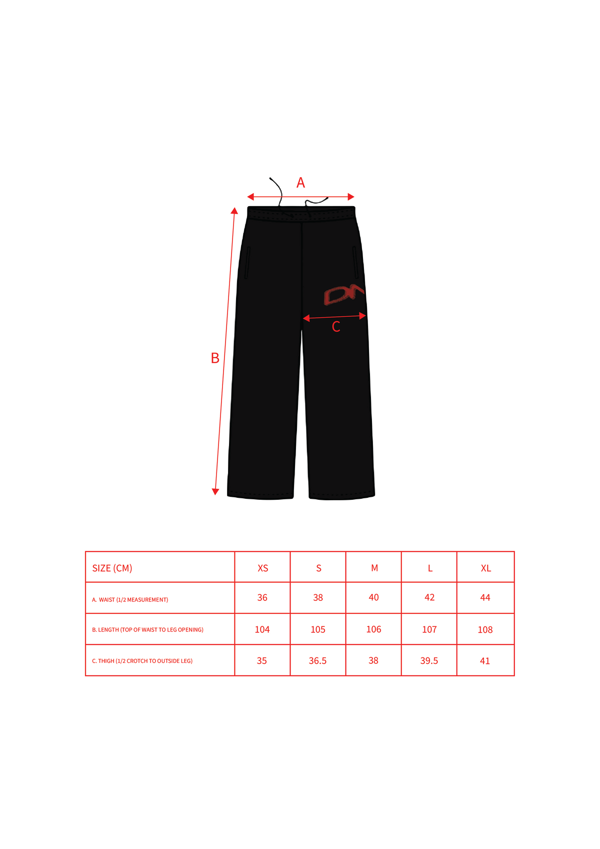 OG SWEATPANT BLACK